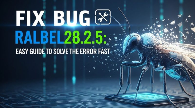 Fix Bug Ralbel28.2.5: Easy Guide to Solve the Error Fast